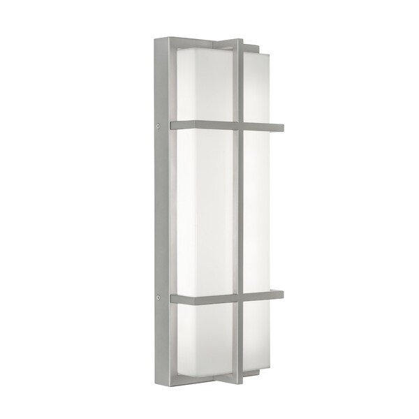 Afx August 20-in. LED Outdoor Sconce - Painted Nickel AUGW0720LAJMVNP - main